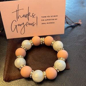 Stretchy handmade bracelet